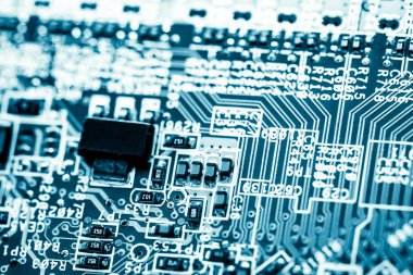 Abstract, Mainboard elektronik bilgisayar arka planı kapat. (mantık kurulu, cpu anakart, ana masa, sistem kartına, mobo)