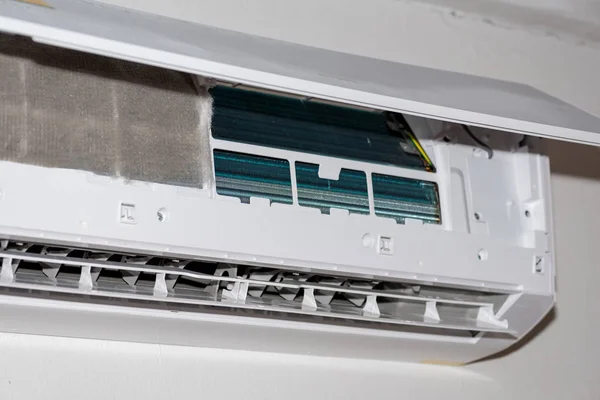 Clean Air Conditioner Home Dust — Stock Photo, Image