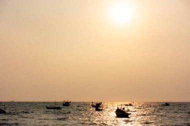 Güzel doğa deniz yaz arka plan