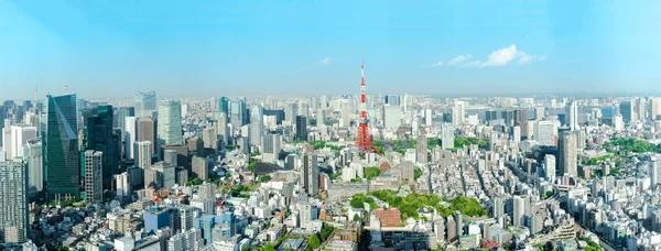 Mirador Más Hermoso Torre Tokio Ciudad Tokyo Japón Panarama —  Fotos de Stock