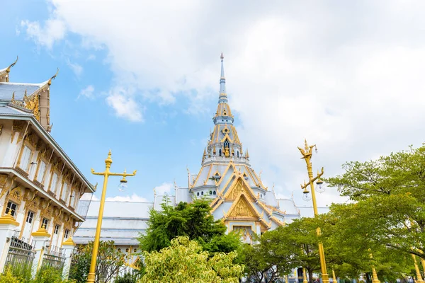 Templo Buda Tailandia Wat Sothon Wararam Worawihan — Foto de Stock