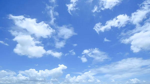 Cielo Azzurro Chiaro Sfondo Nuvole Con Sfondo — Foto Stock