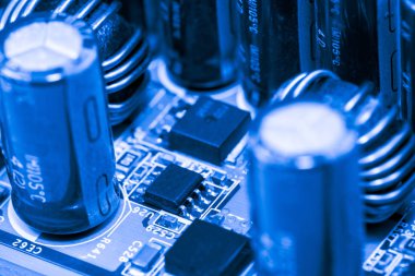 Abstract, Mainboard elektronik bilgisayar arka planı kapat. (mantık kurulu, cpu anakart, ana masa, sistem kartına, mobo)