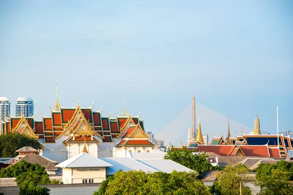Mirador Más Hermoso Wat Arun Templo Buddhist Bangkok Tailandia — Foto de Stock