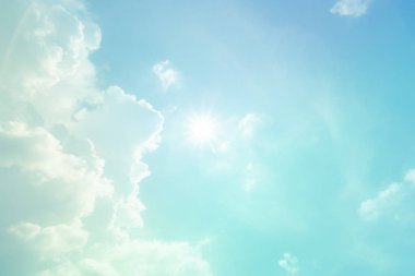 soyut gökyüzü renk tam, arka plan ile bulutlar