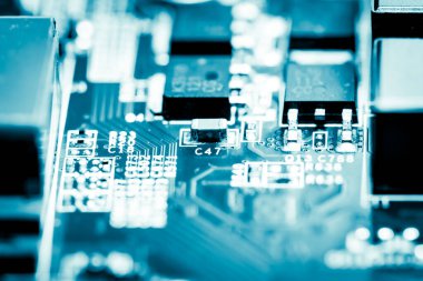 Abstract, Mainboard elektronik bilgisayar arka planı kapat. (mantık kurulu, cpu anakart, ana masa, sistem kartına, mobo)