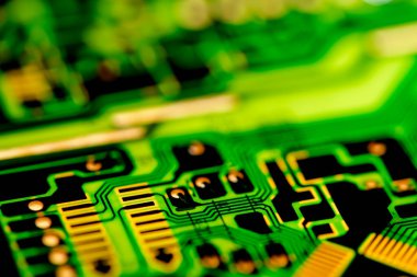 Özet olarak, anakart elektronik arkaplanı kapat. (mantık kartı, Cpu ana kartı, devre, sistem kartı, mobo)