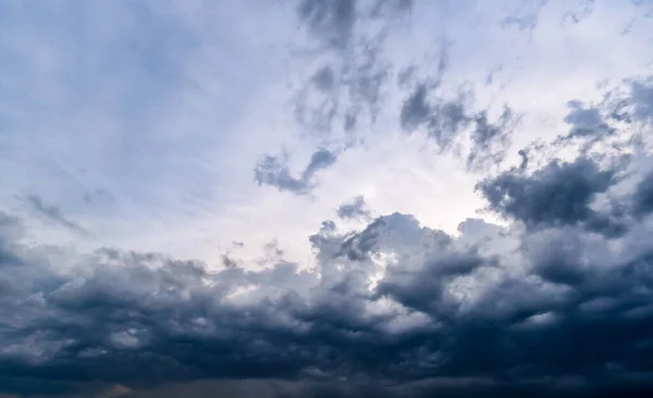 dark storm clouds with background,Dark clouds before a thunder-storm.