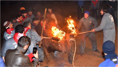 geleneksel gözlük İspanya boğa