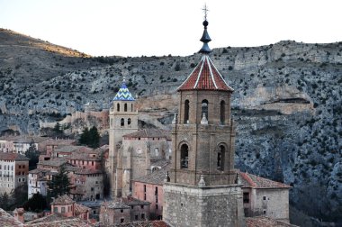 İspanya 'daki eski köy