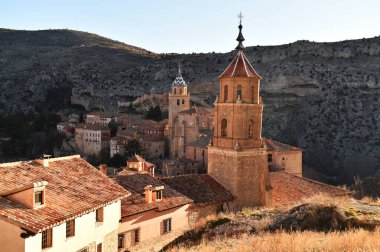 İspanya 'daki eski köy