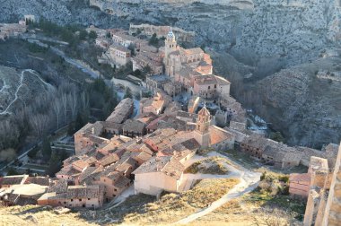 İspanya 'daki eski köy