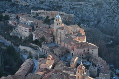 İspanya 'daki eski köy