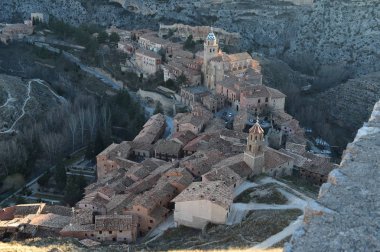 İspanya 'daki eski köy