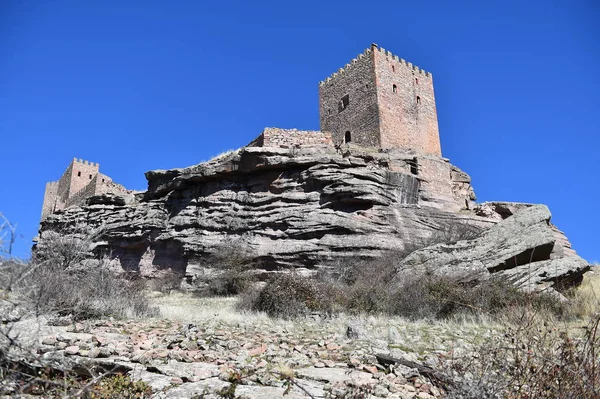 Vecchio Castello Spagna — Foto Stock