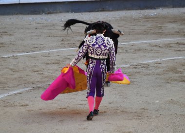 geleneksel gözlük İspanya boğa güreşi