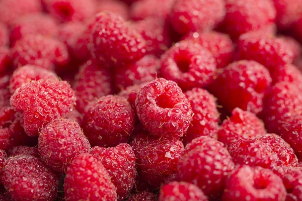 Raspberry Fresh Sweet Wooden Background Close — Stock Photo, Image