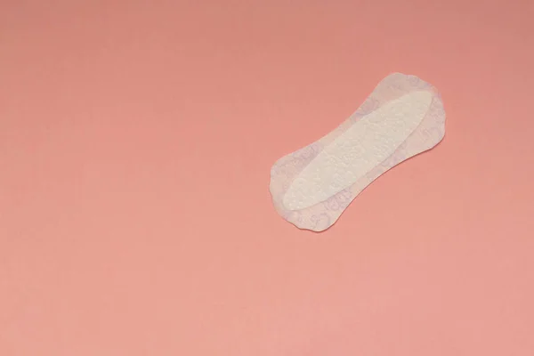 Sanitary Pads Women Pink Background Copy Space — Stock Photo, Image