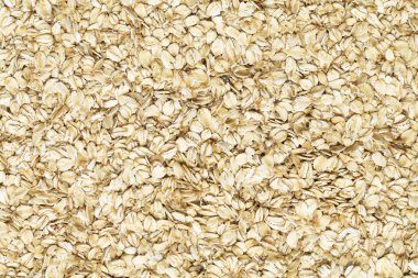 arka plan olarak yulaf gevreği yakın çekim