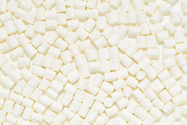 Witte Marshmallows Textuur Marshmallows Eten Achtergrond — Stockfoto