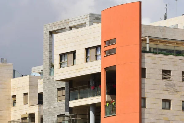 Modern Living Blocks Yehud Small City Central Israel — Stock Photo, Image