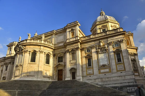 Basilica Mary Major Roms Mest Populära Landmärken — Stockfoto