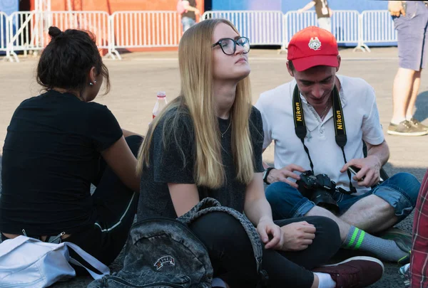 Самара Россия Июня 2018 Года Fifa World Cup Fans Different — стоковое фото