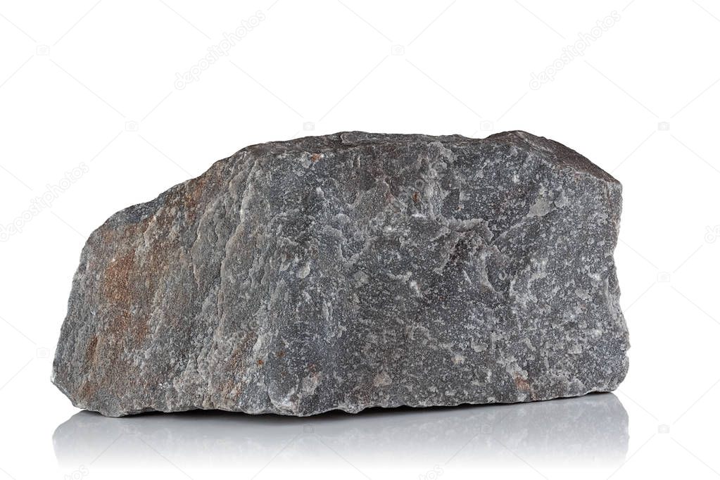 Stone, a piece of raw travertine