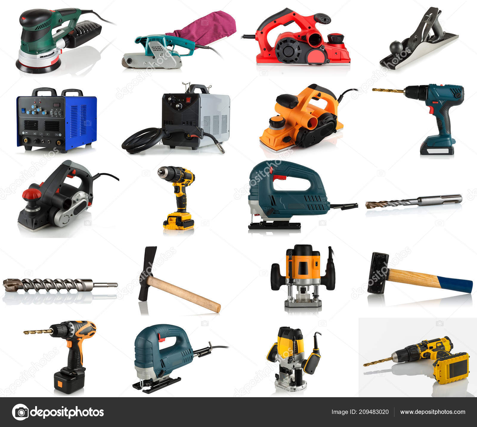 power tools background