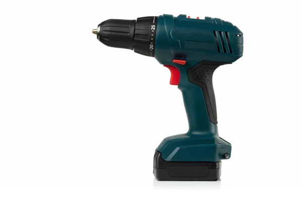 Cordless drill, screwdriver — Stock Photo, Image