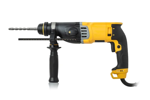 Professional hammer drill on white background — Stock Photo, Image
