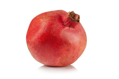 Beyaz arkaplanda nar