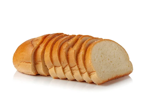 슬라이스 빵 덩어리 — 스톡 사진
