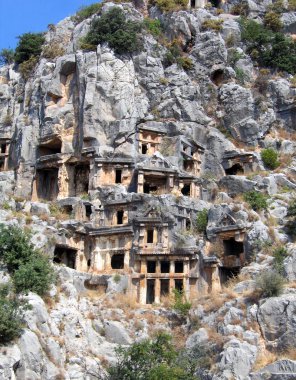 Likya mezar Türkiye'de fotoğraf