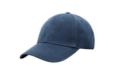 Moda kot golf kap beyaz arka plan üzerinde izole