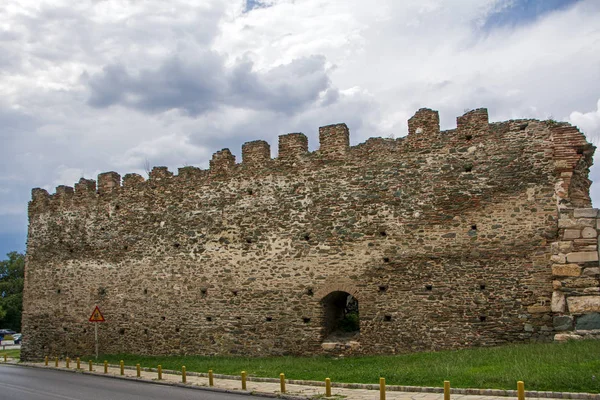 Eptapyrgio Pevnost Nebo Heptapyrgion Fort Byzantská Pevnost Leží Severo Východní — Stock fotografie