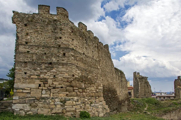 Eptapyrgio Pevnost Nebo Heptapyrgion Fort Byzantská Pevnost Leží Severo Východní — Stock fotografie