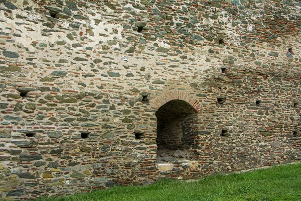 Fortaleza Eptapyrgio Forte Heptapyrgion Uma Fortaleza Bizantina Situada Canto Nordeste — Fotografia de Stock