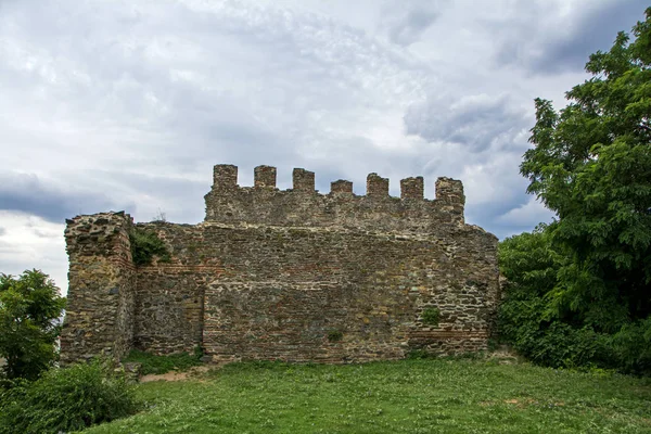 Eptapyrgio Fästning Eller Heptapyrgion Fort Bysantinsk Fästning Som Ligger Nordöstra — Stockfoto