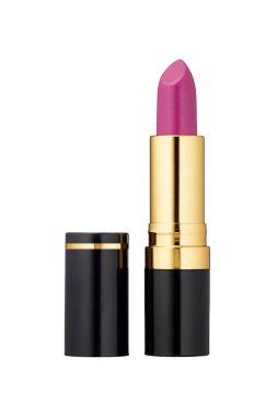 Tek pembe ruj beyaz arka plan üzerinde izole açıldı