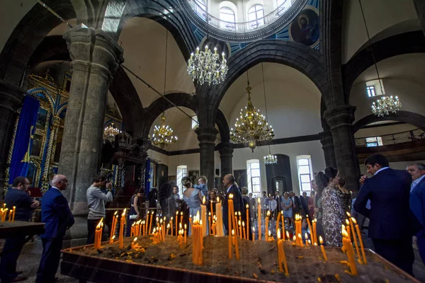 Gyumri Armenia October 2018 Interior Yot Verk Church Seven Wounds — 图库照片