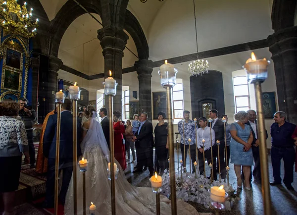 Gyumri Armenia October 2018 Armenian Traditional Wedding Ceremony Yot Verk — 图库照片