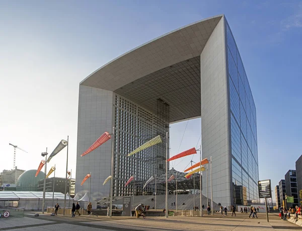 París Francia Noviembre 2018 Grande Arche Defense Defense Great Arch — Foto de Stock