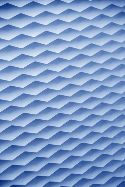 Geometric blue tile texture - seamless decorative background. Ceramic clean design. Volumetric geometric pattern