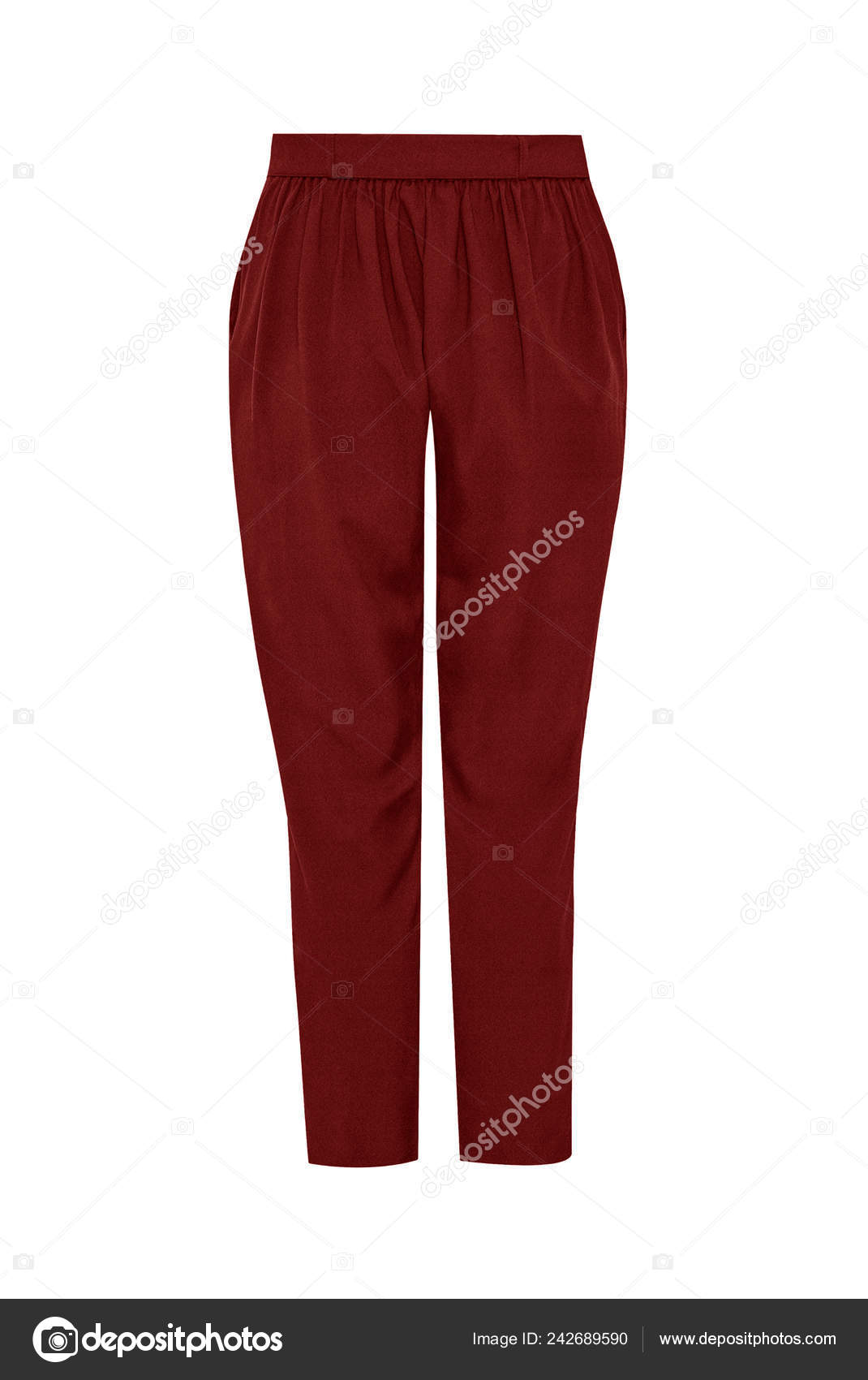 narrow leg trousers