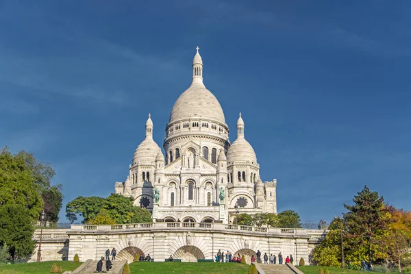 Sacre Coeur Basilikan Också Känd Som Basilica Sacred Heart Och — Stockfoto