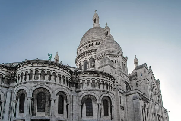 Sacre Coeur Basilikan Också Känd Som Basilica Sacred Heart Mot — Stockfoto