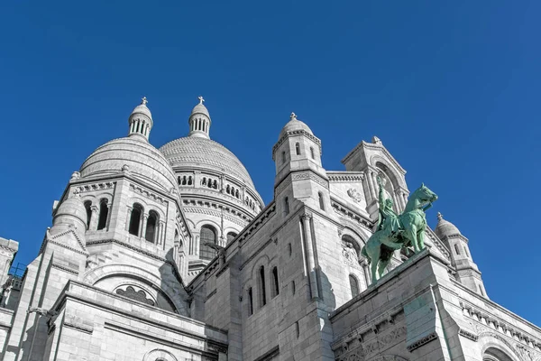 Bazilika Sacre Coeur Známá Také Jako Bazilika Posvátného Srdce Proti — Stock fotografie