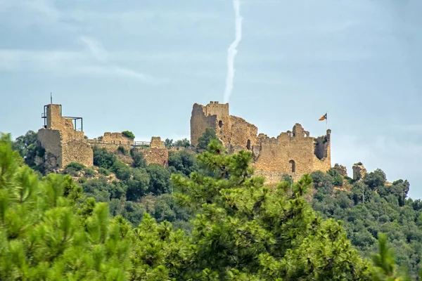 Hrad Palafolls Nedaleko Města Blanes Costa Brava Španělsko — Stock fotografie