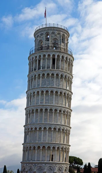 Pisa Kulesi Bir Bahar Sabahı Toskana Talya — Stok fotoğraf